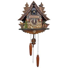 Battery-Operated Cuckoo Clock - Full Size