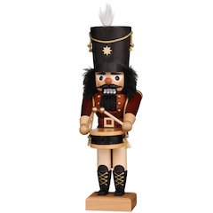 Mini Nutcracker - Drummer (Natural)