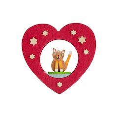 Ornament - Cat " Heart