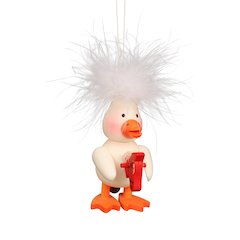 Ornament - Ducky With Rocking Horse