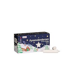 German Candle For Pyramids - White