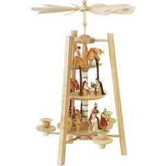 Pyramid - 3 Tiers - Nativity