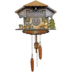 Battery-Operated Cuckoo Clock - Full Size