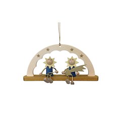 Ornament - Star With Moonmen