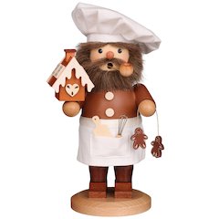 Smoker - Confectioner (Natural) - 18.9"H X 7.3"W X 7.9"D