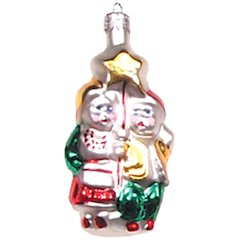 Polish Glass Hand-Blown Ornament - Tw"S