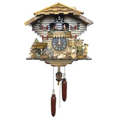 Battery-Operated Cuckoo Clock - Full Size