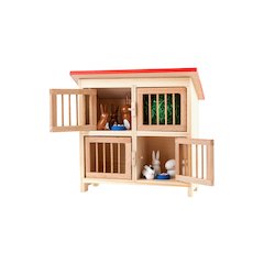 Easter Figures - Rabbit Hutch