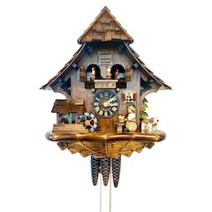 Weight-Driven Cuckoo Clock - Full Size