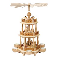 Pyramid - 3 Tiers - Nativity