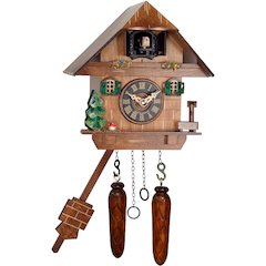 Battery-Operated Cuckoo Clock - Full Size