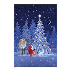 Advent - "Tomte" With Reindeer
