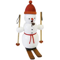 Incense Burner - Snowman