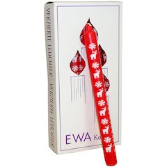 German Advent Candle - Red