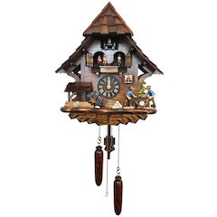 Battery-Operated Cuckoo Clock - Full Size