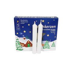 German Candle For Pyramids - White