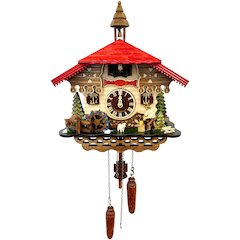 Battery-Operated Cuckoo Clock - Full Size