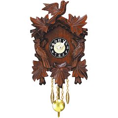 Battery-Operated Clock - Mini Size With Music/Chimes