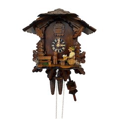 Weight-Driven Cuckoo Clock - Full Size