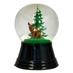 Snowglobe - Small Deer
