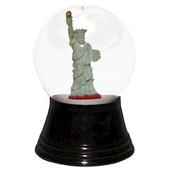 Snowglobe - Small Statue Of Liberty