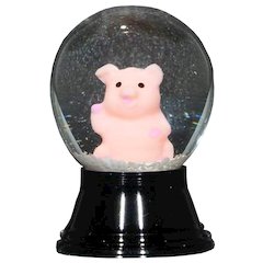 Snowglobe - Mini Pig