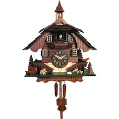 Battery-Operated Cuckoo Clock - Full Size -