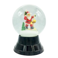 Snowglobe - Large Santa Snow Ball