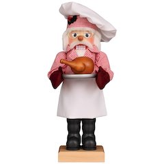 Nutcracker - Chef Santa With Turkey