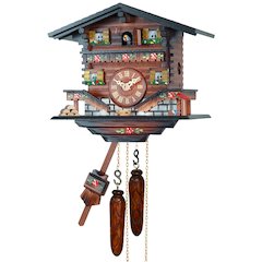Battery-Operated Cuckoo Clock - Full Size