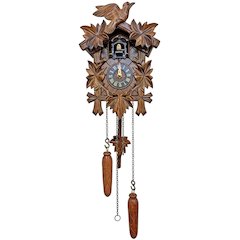 Battery-Operated Cuckoo Clock - Full Size