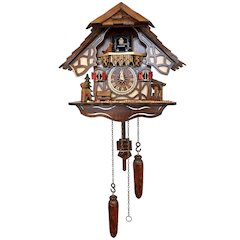 Battery-Operated Cuckoo Clock - Full Size