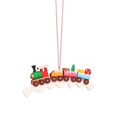 Ornament - Train - 2.75"H X 2.5"W X .25"D