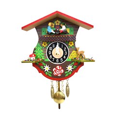 Battery-Operated Clock - Mini Size With Music/Chimes