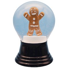 Snowglobe - Gingerbread Man