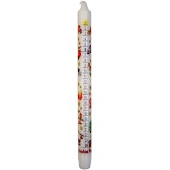 German Advent Candle - White