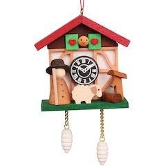 Ornament - Cuckoo Clock Sheep