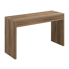 Brown Console Table with Storage and Practical Design for Living Room