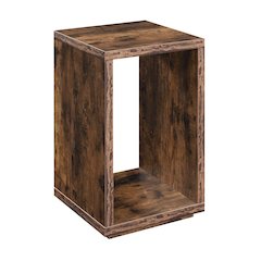 Northfield Admiral End Table with Shelf, Barnwood