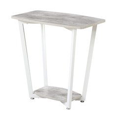 Graystone End Table with Shelf
