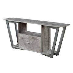Graystone 1 Drawer TV Stand with Shelves for TVs up to 65 Inches