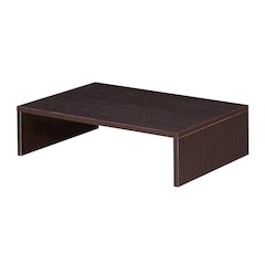 Designs2Go Small TV/Monitor Riser for TVs up to 26 Inches Espresso
