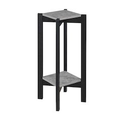 Planters & Potts Deluxe Square 2 Tier Plant Stand