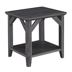 Winston End Table with Shelf