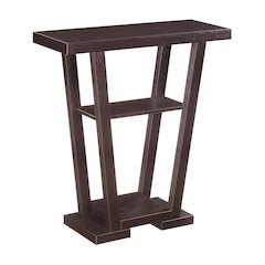 Newport V Console Table with Shelves