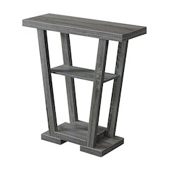 Newport V Console Table with Shelves