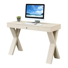 Newport 1 Drawer Desk, Ivory