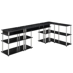 Designs2Go No Tools Desk, Printer Stand, and Console Table Set