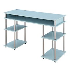 Designs2Go No Tools Student Desk with Shelves, R4-0537