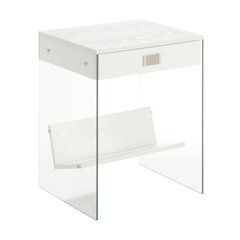 SoHo 1 Drawer End Table with Shelf